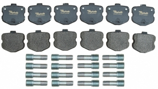 Bremsklötze Vorne+Hinten - Brakepads Front+Rear  Corvette C6 Z06  07-13